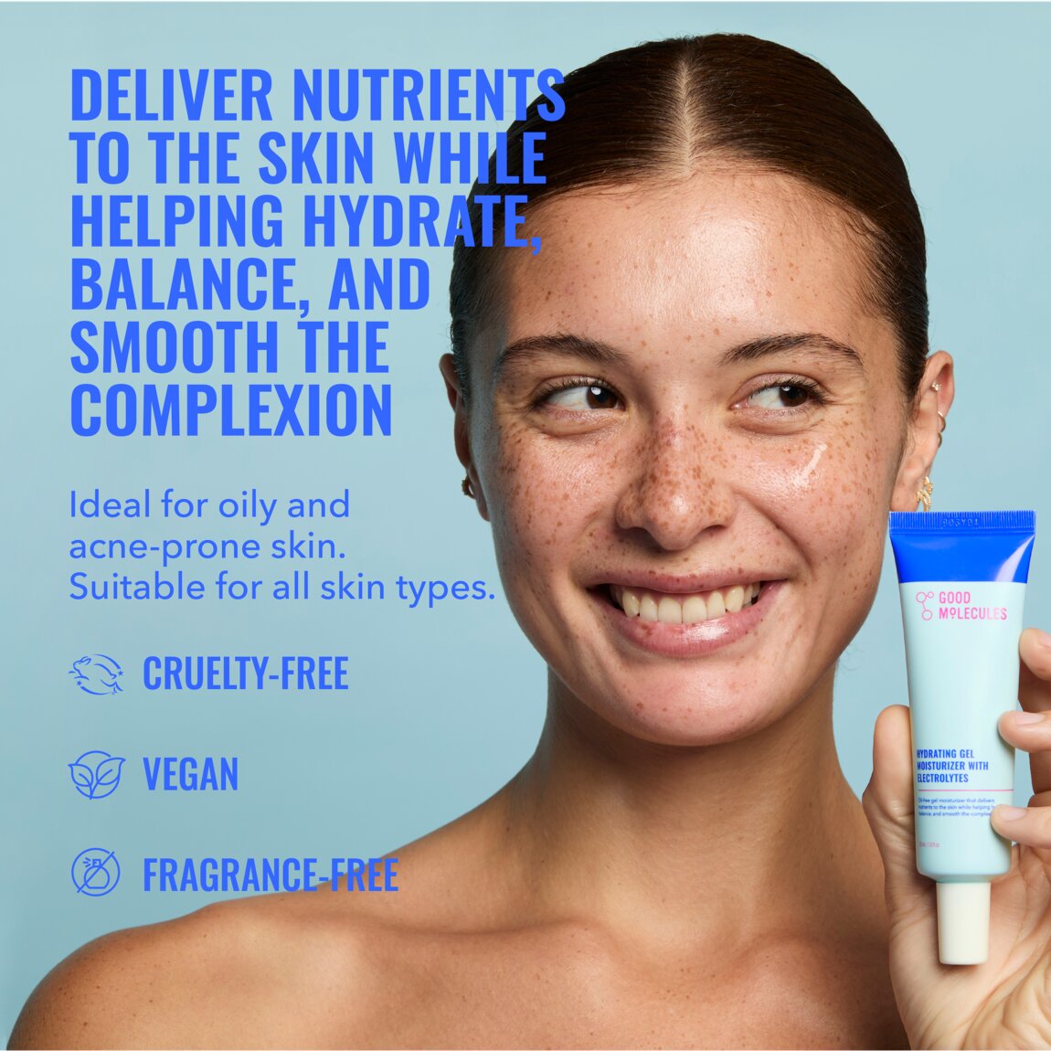 Good Molecules Hydrating Gel Moisturizer with Electrolytes 50ml alternative view 2.