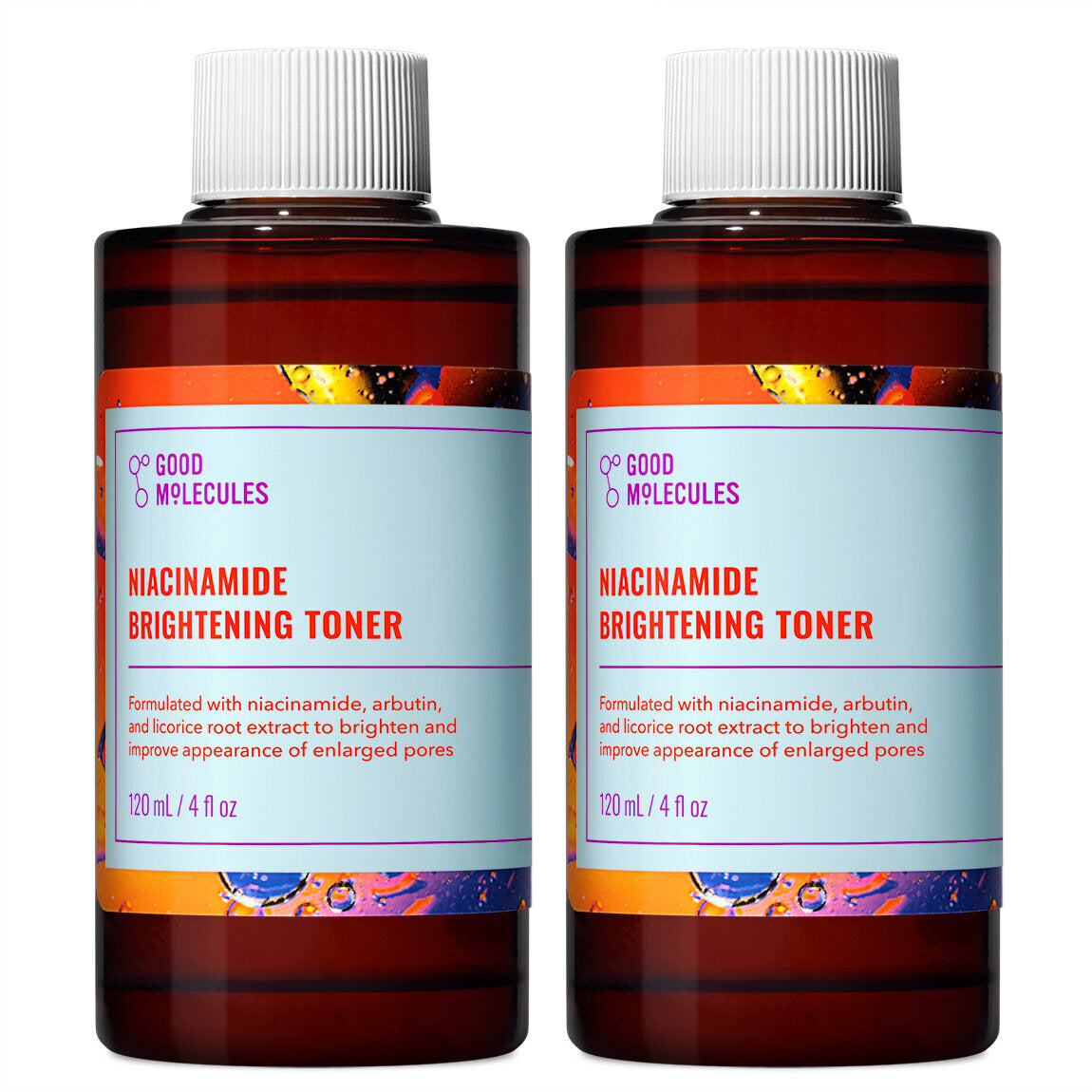Niacinamide Brightening Toner - 120ml (2-Pack)
